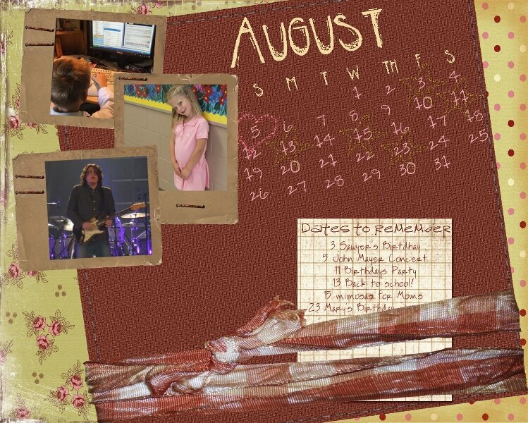August Desktop