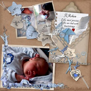 New born baby Rohan
