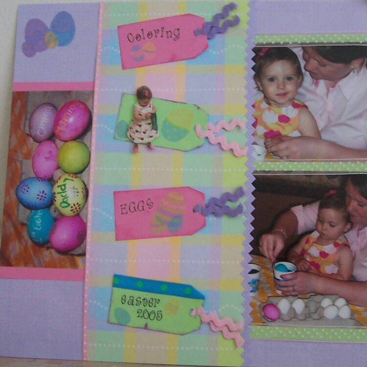 Easter Layout 1