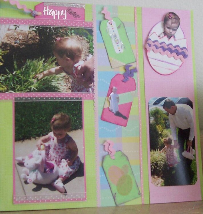 Easter Layout 2