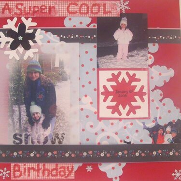 Super Cool Birthday - Snow