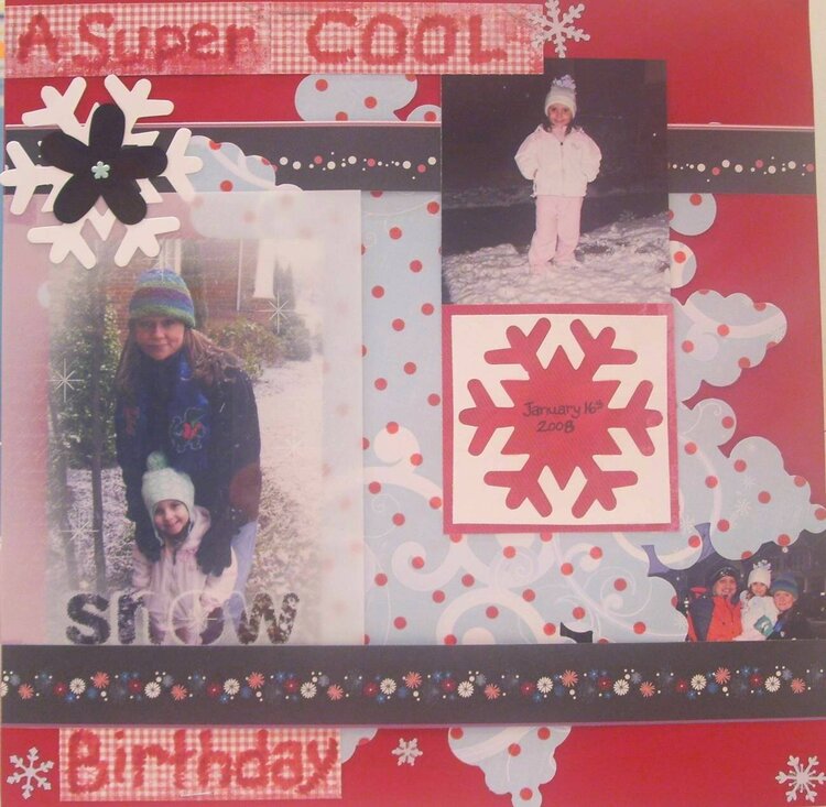 Super Cool Birthday - Snow
