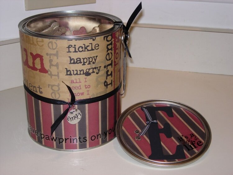 Dog Treat - Paint Can