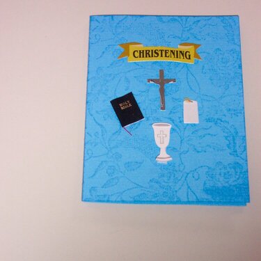 Christening Card