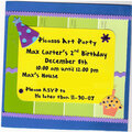 Invitation For Max's Party