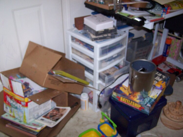 Scrapbook Nook BEFORE