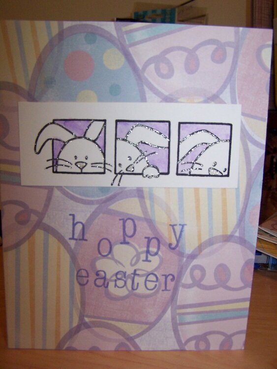 Hoppy Easter Card