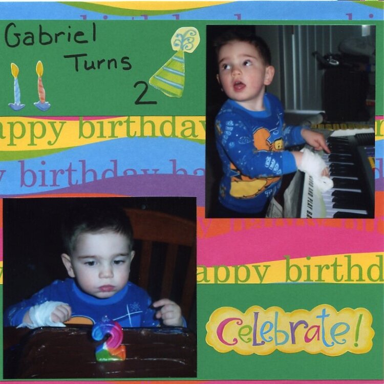 Gabriel Turns 2