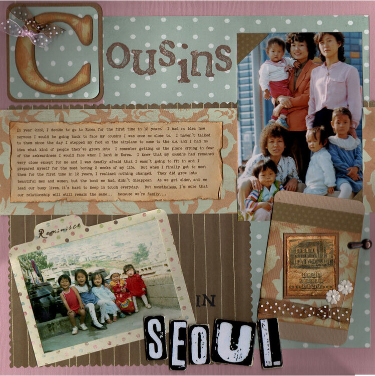 Cousins in Seoul