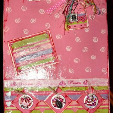 Altered Clipboard for Baby Girl