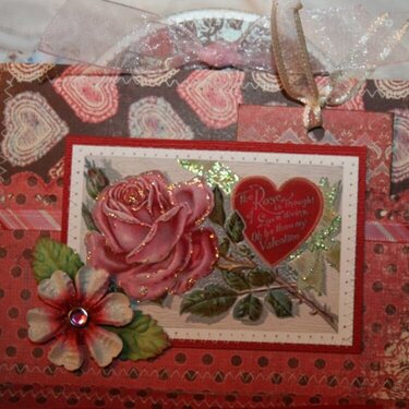 Page from Valentine Purse Album