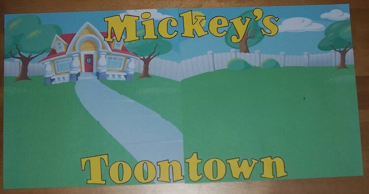 Mickey&#039;s Toontown (no pictures)
