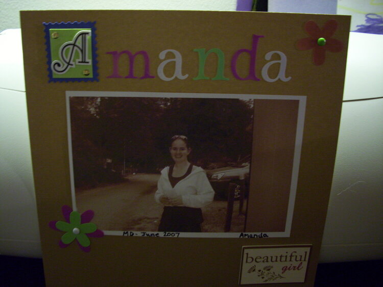 Amanda- Beautiful Girl