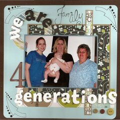 We Are Family - 4 Generations