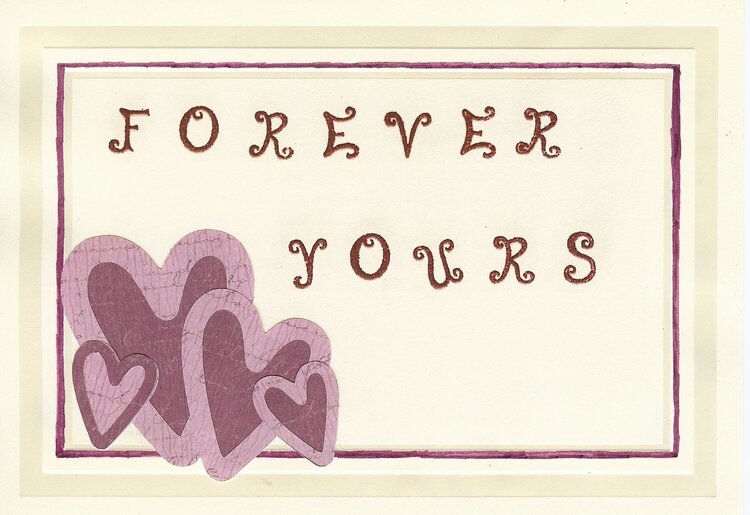 Forever Yours Card