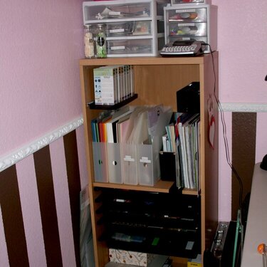 My New Scrapbook Room ~ Short Storage