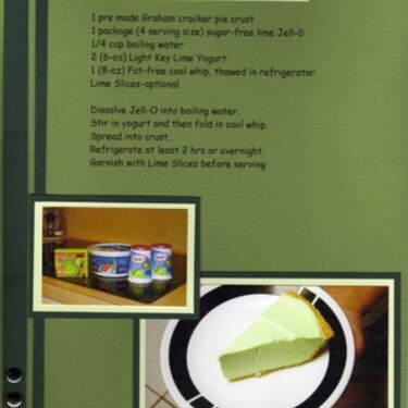 Dessert Recipe Page