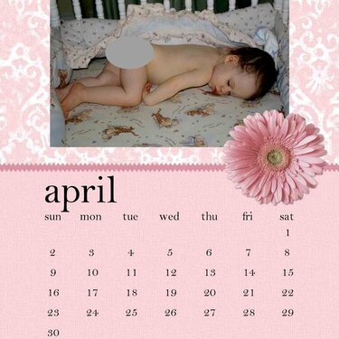 Apr CD Calendar