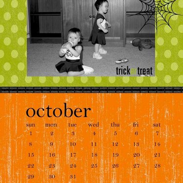 Oct CD Calendar