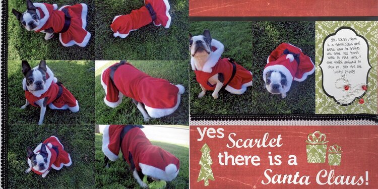 Yes Scarlet There is a Santa Claus!