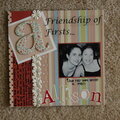 Alli &amp; Amanda, &quot;A Friendship of Firsts...&quot; Left Side