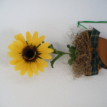 Sunflower Plaque