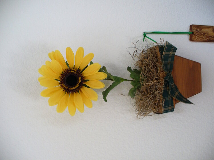 Sunflower Plaque