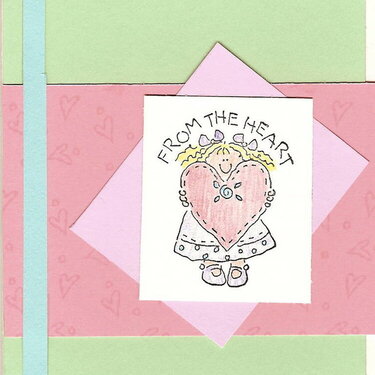 from the heart card
