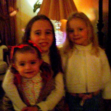 My nieces Maria, Mariana and Natalia