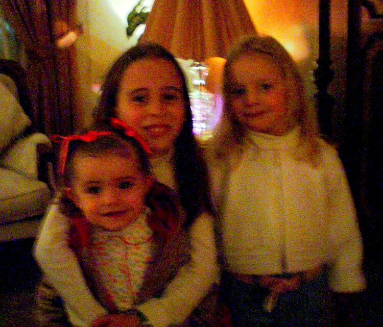 My nieces Maria, Mariana and Natalia