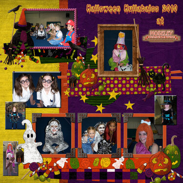 Halloween Party Layout