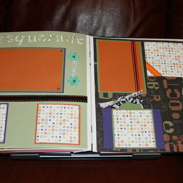 Full Year scrapbook pages 19 and 20