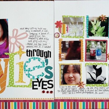 Themed Projects : Through Kylie's Eyes