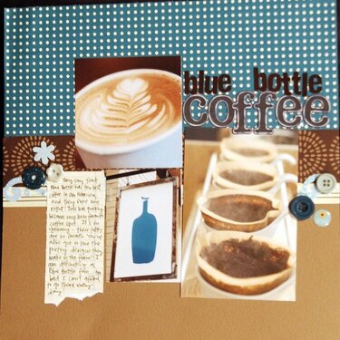 Themed Projects : Blue Bottle Coffee