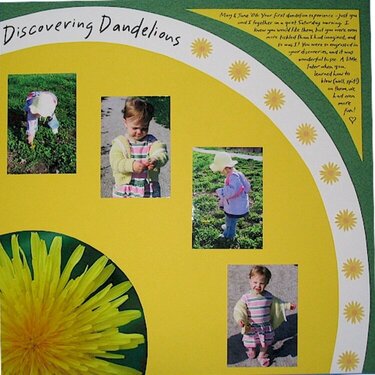 Discovering Dandelions