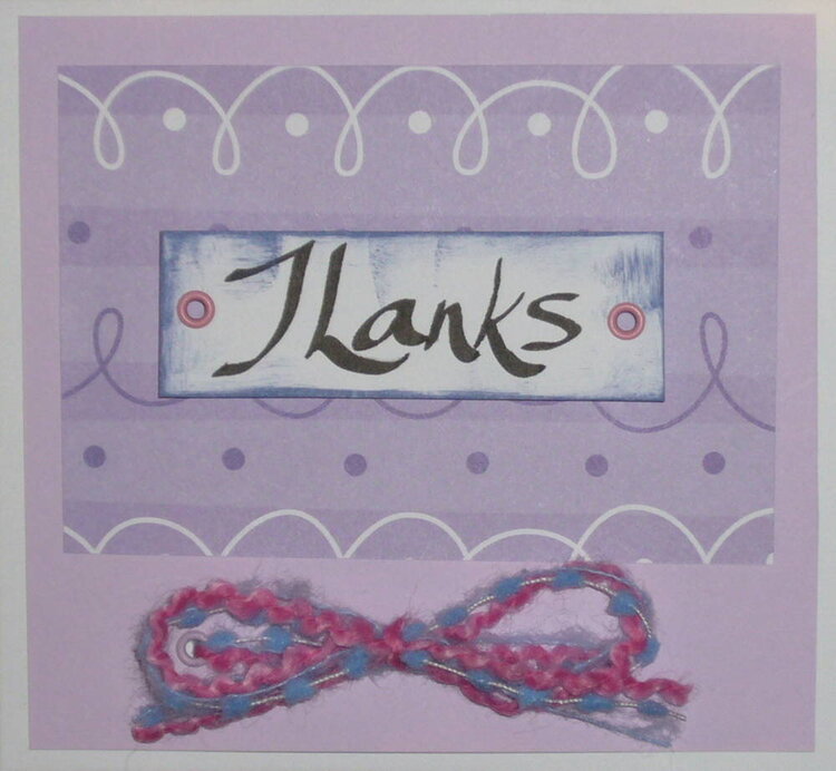 Thank you cards from DD 2nd Bday