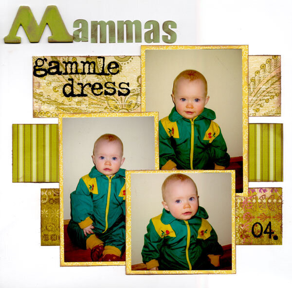MAMMAS GAMMLE DRESS