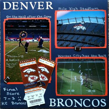 Denver Broncos Game page 2