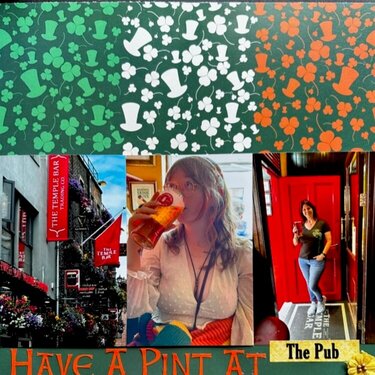 Have a Pint at the Temple Bar Pub