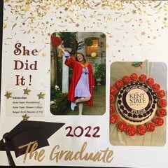 Congratulations Seniors / She Did it