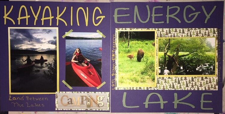 Kayaking Energy Lake