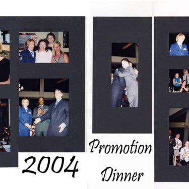 2004 Promotion Dinner- Both sides