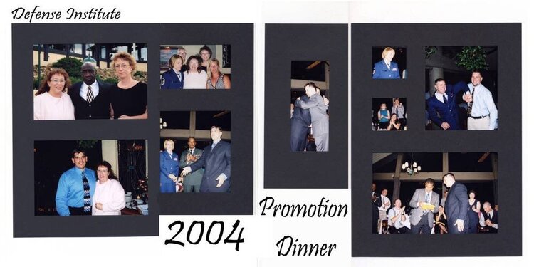 2004 Promotion Dinner- Both sides