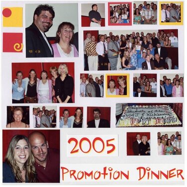 Promotion Dinner- Dave &amp;amp; Busters Restaurant- 2005 right side