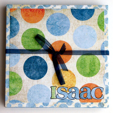 explosion book for Isaac - cover