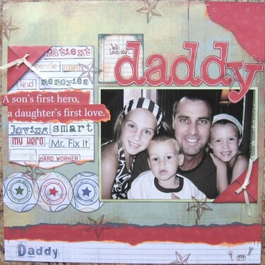 We love our... DADDY!