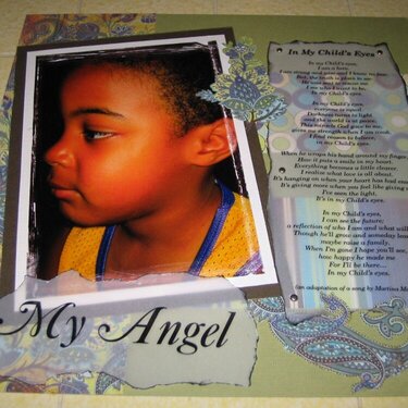My Angel - In My Child&#039;s Eyes