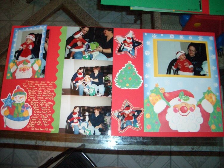 Christmas 2003 Pages 5/6 spread