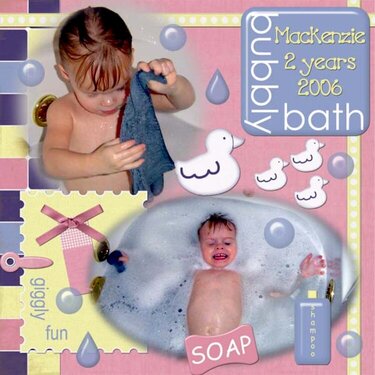 Mackenzie&#039;s bath time
