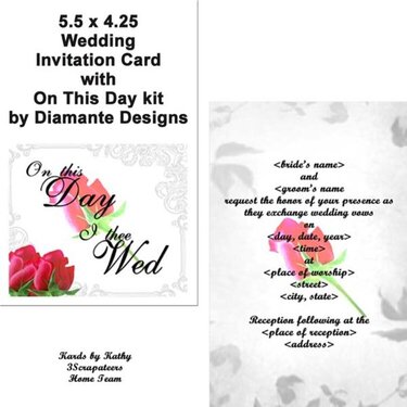 Wedding Invitation